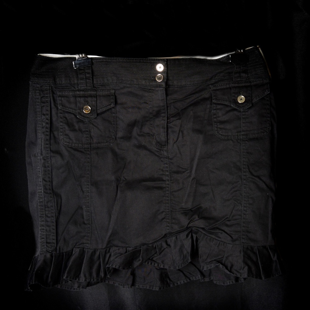 black skirt White House Black Market 12